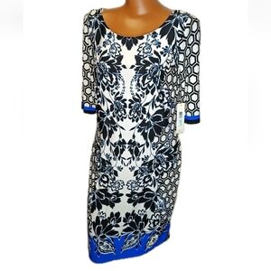 Eliza J | Dresses | Eliza J Blue And White Striped Dress | Poshmark